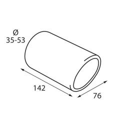 ΑΚΡΟ ΕΞΑΤΜΙΣΗΣ TS-16 S 35-53mm - ΣΤΡΟΓΓΥΛΟ-Lampa-L6002.4 ΑΚΡΟ ΕΞΑΤΜΙΣΗΣ TS-16 S 35-53mm - ΣΤΡΟΓΓΥΛΟ-Lampa-L6002.4