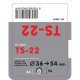 ΑΚΡΟ ΕΞΑΤΜΙΣΗΣ TS-22 Φ 36-54mm - ΔΙΠΛΗ ΑΠΟΛΗΞΗ-Lampa-L6007.6 ΑΚΡΟ ΕΞΑΤΜΙΣΗΣ TS-22 Φ 36-54mm - ΔΙΠΛΗ ΑΠΟΛΗΞΗ-Lampa-L6007.6