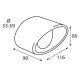 ΑΚΡΟ ΕΞΑΤΜΙΣΗΣ TS-32 Φ 53-59mm - ΟΒΑΛ ΛΟΞΟ-Lampa-L6008.6 ΑΚΡΟ ΕΞΑΤΜΙΣΗΣ TS-32 Φ 53-59mm - ΟΒΑΛ ΛΟΞΟ-Lampa-L6008.6