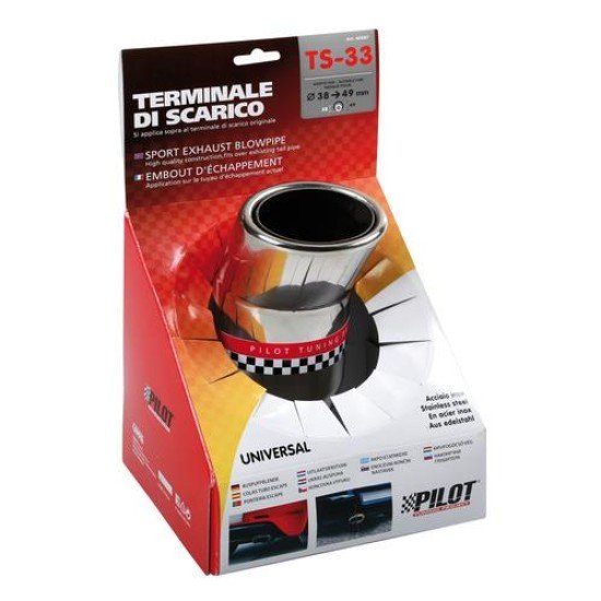 ΑΚΡΟ ΕΞΑΤΜΙΣΗΣ TS-33 Φ 38-49mm - ΓΩΝΙΑ-Lampa-L6008.7 ΑΚΡΟ ΕΞΑΤΜΙΣΗΣ TS-33 Φ 38-49mm - ΓΩΝΙΑ-Lampa-L6008.7
