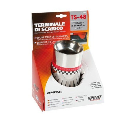 ΑΚΡΟ ΕΞΑΤΜΙΣΗΣ TS-48 Φ35-48 - ΣΤΡΟΓΓΥΛΟ-Lampa-L6009.9 ΑΚΡΟ ΕΞΑΤΜΙΣΗΣ TS-48 Φ35-48 - ΣΤΡΟΓΓΥΛΟ-Lampa-L6009.9