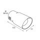 ΑΚΡΟ ΕΞΑΤΜΙΣΗΣ TS-49 Φ 38-52mm-Lampa-L6010.1 ΑΚΡΟ ΕΞΑΤΜΙΣΗΣ TS-49 Φ 38-52mm-Lampa-L6010.1