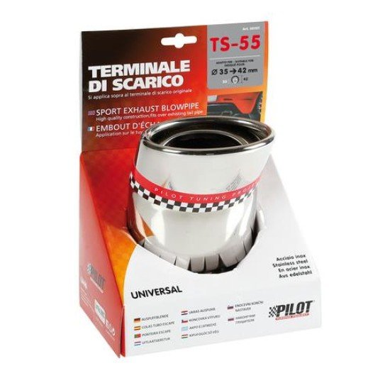 ΑΚΡΟ ΕΞΑΤΜΙΣΗΣ TS-55 Φ 35-42mm - ΛΟΞΟ ΟΒΑΛ-Lampa-L6010.7 ΑΚΡΟ ΕΞΑΤΜΙΣΗΣ TS-55 Φ 35-42mm - ΛΟΞΟ ΟΒΑΛ-Lampa-L6010.7