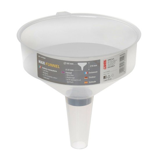 ΧΩΝΙ ΜΕ ΦΙΛΤΡΟ MAXI FUNNEL ΓΙΑ ΛΑΔΙ ΚΙΝΗΤΗΡΑ ΔΙΑΜΕΤΡΟΥ 185mm ΥΨΟΥΣ 210 ΚΑΙ ΔΙΑΜΕΤΡΟΥ ΣΤΟΜΙΟΥ 25mm-Lampa-L6702.9 ΧΩΝΙ ΜΕ ΦΙΛΤΡΟ MAXI FUNNEL ΓΙΑ ΛΑΔΙ ΚΙΝΗΤΗΡΑ ΔΙΑΜΕΤΡΟΥ 185mm ΥΨΟΥΣ 210 ΚΑΙ ΔΙΑΜΕΤΡΟΥ ΣΤΟΜΙΟΥ 25mm-Lampa-L6702.9