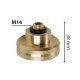 ΑΝΤΑΠΤΟΡΑΣ ΠΛΗΡΩΣΗΣ LPG ΥΓΡΑΕΡΙΟΥ DISH (ITALIA) M14 38mm-Lampa-L6711.3 ΑΝΤΑΠΤΟΡΑΣ ΠΛΗΡΩΣΗΣ LPG ΥΓΡΑΕΡΙΟΥ DISH (ITALIA) M14 38mm-Lampa-L6711.3