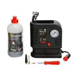 ΚΟΜΠΡΕΣΕΡ ΑΕΡΑ BASIC TYRE REPAIR KIT ΜΕ ΥΓΡΟ ΕΠΙΣΚΕΥΗΣ ΕΛΑΣΤΙΚΩΝ 500ml ΜΕ ΜΑΝΟΜΕΤΡΟ 12V 300cmΚΑΛΩΔΙΟ LAMPA - 1 Tεμ.-Lampa-L7217.2 ΚΟΜΠΡΕΣΕΡ ΑΕΡΑ BASIC TYRE REPAIR KIT ΜΕ ΥΓΡΟ ΕΠΙΣΚΕΥΗΣ ΕΛΑΣΤΙΚΩΝ 500ml ΜΕ ΜΑΝΟΜΕΤΡΟ 12V 300cmΚΑΛΩΔΙΟ LAMPA - 1 Tεμ.-Lampa-L7217.2