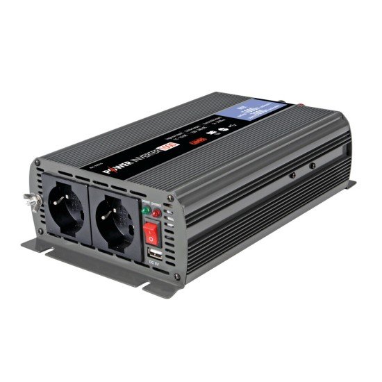 INVERTER 12>220-240V max1000W-peak2000W - 1 τεμ.-Lampa-L7451.5 INVERTER 12>220-240V max1000W-peak2000W - 1 τεμ.-Lampa-L7451.5