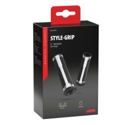 ΧΕΡΟΥΛΙΑ MOTO STYLE GRIP ΜΑΥΡΟ/ΑΣΗΜΙ ΧΡΩΜΑ 22mm+25mm 12cm LAMPA - 2 τεμ.-Lampa-9175.1-LM ΧΕΡΟΥΛΙΑ MOTO STYLE GRIP ΜΑΥΡΟ/ΑΣΗΜΙ ΧΡΩΜΑ 22mm+25mm 12cm LAMPA - 2 τεμ.-Lampa-9175.1-LM