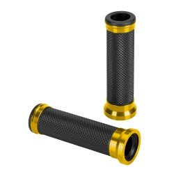 ΧΕΡΟΥΛΙΑ MOTO ALU GRIP  ΜΑΥΡΟ/ΧΡΥΣΟ ΧΡΩΜΑ 22mm+25mm 12cm LAMPA - 2 τεμ.-Lampa-9175.6-LM ΧΕΡΟΥΛΙΑ MOTO ALU GRIP  ΜΑΥΡΟ/ΧΡΥΣΟ ΧΡΩΜΑ 22mm+25mm 12cm LAMPA - 2 τεμ.-Lampa-9175.6-LM