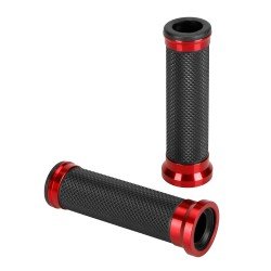 ΧΕΡΟΥΛΙΑ MOTO ALU GRIP  ΜΑΥΡΟ/ΚΟΚΚΙΝΟ ΧΡΩΜΑ 22mm+25mm 12cm LAMPA - 2 τεμ.-Lampa-9175.7-LM ΧΕΡΟΥΛΙΑ MOTO ALU GRIP  ΜΑΥΡΟ/ΚΟΚΚΙΝΟ ΧΡΩΜΑ 22mm+25mm 12cm LAMPA - 2 τεμ.-Lampa-9175.7-LM