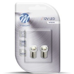 T4W 12V 0,24W BA9s (ΜΙΝΙΟΝ) LED 1xSMD5050 ΛΕΥΚΟ BLISTER 2ΤΕΜ.-M-Tech-LB008W/MT T4W 12V 0,24W BA9s (ΜΙΝΙΟΝ) LED 1xSMD5050 ΛΕΥΚΟ BLISTER 2ΤΕΜ.-M-Tech-LB008W/MT