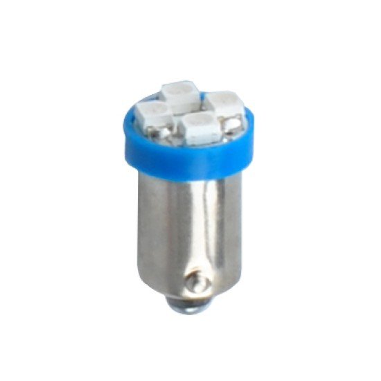 ΛΑΜΠΑΚΙΑ T4W 12V 0,24W BA9s (ΜΙΝΙΟΝ) LED 4xSMD2835 ΜΠΛΕ BLISTER M-TECH - 2 τεμ.-M-Tech-LB009B/MT ΛΑΜΠΑΚΙΑ T4W 12V 0,24W BA9s (ΜΙΝΙΟΝ) LED 4xSMD2835 ΜΠΛΕ BLISTER M-TECH - 2 τεμ.-M-Tech-LB009B/MT