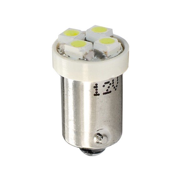T4W 12V 0,32W BA9s (ΜΙΝΙΟΝ) LED 4xSMD3528 ΛΕΥΚΟ BLISTER 2ΤΕΜ.-M-Tech-LB009W/MT T4W 12V 0,32W BA9s (ΜΙΝΙΟΝ) LED 4xSMD3528 ΛΕΥΚΟ BLISTER 2ΤΕΜ.-M-Tech-LB009W/MT