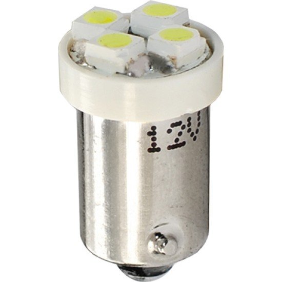 T4W 12V 0,96W BA9s (ΜΙΝΙΟΝ) LED 4xLED 3mm ΜΠΛΕ BLISTER 2ΤΕΜ. M-TECH-M-Tech-LB013B/MT T4W 12V 0,96W BA9s (ΜΙΝΙΟΝ) LED 4xLED 3mm ΜΠΛΕ BLISTER 2ΤΕΜ. M-TECH-M-Tech-LB013B/MT