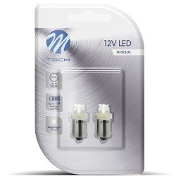 T4W 12V 0,96W BA9s (ΜΙΝΙΟΝ) LED 4xLED 3mm ΛΕΥΚΟ BLISTER 2ΤΕΜ. M-TECH-M-Tech-LB013W/MT T4W 12V 0,96W BA9s (ΜΙΝΙΟΝ) LED 4xLED 3mm ΛΕΥΚΟ BLISTER 2ΤΕΜ. M-TECH-M-Tech-LB013W/MT