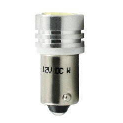 T4W 12V 1W BA9s (ΜΙΝΙΟΝ) LED 1xHP ΛΕΥΚΟ BLISTER 2ΤΕΜ.-M-Tech-LB016W/MT