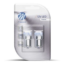 R5W/R10W 12V BA15s LED 9xSMD3014 ΚΟΚΚΙΝΟ (ΜΟΝΟΠΟΛΙΚΟ) BLISTER 2ΤΕΜ. M-TECH-M-Tech-LB033R/MT R5W/R10W 12V BA15s LED 9xSMD3014 ΚΟΚΚΙΝΟ (ΜΟΝΟΠΟΛΙΚΟ) BLISTER 2ΤΕΜ. M-TECH-M-Tech-LB033R/MT