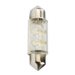 ΛΑΜΠΑΚΙΑ ΠΛΑΦΟΝΙΕΡΑΣ C5W/C10W 12V 0,66W SV8,5 36mm LED 4xFlux 3mm ΛΕΥΚΟ BLISTER 2ΤΕΜ.-M-Tech-LB043W/MT ΛΑΜΠΑΚΙΑ ΠΛΑΦΟΝΙΕΡΑΣ C5W/C10W 12V 0,66W SV8,5 36mm LED 4xFlux 3mm ΛΕΥΚΟ BLISTER 2ΤΕΜ.-M-Tech-LB043W/MT