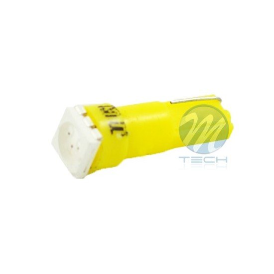 T5 12V W2x4,6d LED 1xSMD5050 ΚΙΤΡΙΝΟ (ΚΑΡΦΩΤΟ ΑΚΑΛΥΚΟ) BLISTER M-TECH -  2 ΤΕΜ.-M-Tech-LB053Y/MT T5 12V W2x4,6d LED 1xSMD5050 ΚΙΤΡΙΝΟ (ΚΑΡΦΩΤΟ ΑΚΑΛΥΚΟ) BLISTER M-TECH -  2 ΤΕΜ.-M-Tech-LB053Y/MT