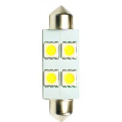 ΛΑΜΠΑΚΙΑ ΠΛΑΦΟΝΙΕΡΑΣ C5W/C10W 12V 1,36W SV8,5 36mm LED 4xSMD5050 ΛΕΥΚΟ BLISTER 2ΤΕΜ.-M-Tech-LB072W/MT ΛΑΜΠΑΚΙΑ ΠΛΑΦΟΝΙΕΡΑΣ C5W/C10W 12V 1,36W SV8,5 36mm LED 4xSMD5050 ΛΕΥΚΟ BLISTER 2ΤΕΜ.-M-Tech-LB072W/MT