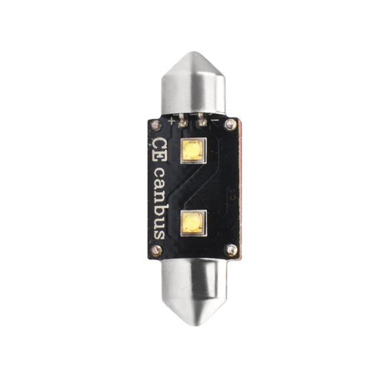 ΛΑΜΠΑΚΙ ΠΛΑΦΟΝΙΕΡΑΣ C5W/C10W 12V 6W SV8,5 36mm CAN-BUS+RADIATOR LED 2xHP CREE ΛΕΥΚΟ BLISTER - 1 ΤΕΜ.-M-Tech-LB336W-01B/MT ΛΑΜΠΑΚΙ ΠΛΑΦΟΝΙΕΡΑΣ C5W/C10W 12V 6W SV8,5 36mm CAN-BUS+RADIATOR LED 2xHP CREE ΛΕΥΚΟ BLISTER - 1 ΤΕΜ.-M-Tech-LB336W-01B/MT