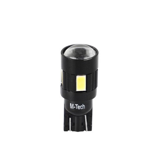 T10 W5W 12V W2,1x9,5d LED 6xSMD5730 ΛΕΥΚΟ (ΚΑΡΦΩΤΟ CAN-BUS) BLISTER 2ΤΕΜ. M-TECH-M-Tech-LB339W/MT T10 W5W 12V W2,1x9,5d LED 6xSMD5730 ΛΕΥΚΟ (ΚΑΡΦΩΤΟ CAN-BUS) BLISTER 2ΤΕΜ. M-TECH-M-Tech-LB339W/MT