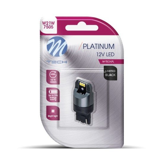 W21W (T20) 12/24V W3x16d 6xSMD3020 CAN-BUS ΛΕΥΚΟ LIMITED BLACK  M-TECH - 1 ΤΕΜ.-M-Tech-LB844W-01B/MT W21W (T20) 12/24V W3x16d 6xSMD3020 CAN-BUS ΛΕΥΚΟ LIMITED BLACK  M-TECH - 1 ΤΕΜ.-M-Tech-LB844W-01B/MT
