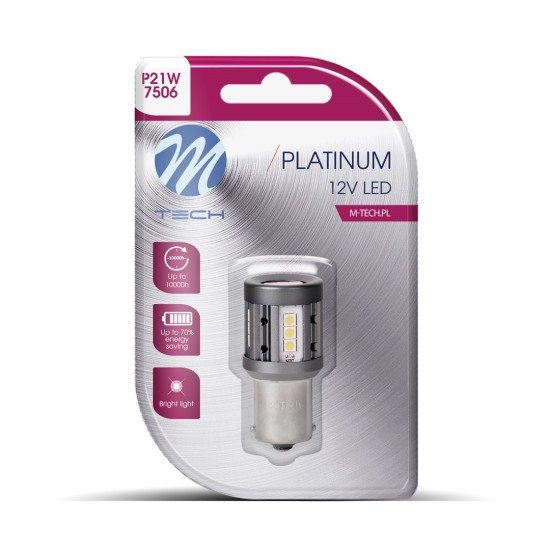 ΛΑΜΠΑΚΙ P21W 12/24V 1156 BA15s 600lm 4W 15x3030SMD LED CAN-BUS ΛΕΥΚΟ PLATINIUM BLISTER M-TECH - 1 ΤΕΜ.-M-Tech-LB861W-01B/MT ΛΑΜΠΑΚΙ P21W 12/24V 1156 BA15s 600lm 4W 15x3030SMD LED CAN-BUS ΛΕΥΚΟ PLATINIUM BLISTER M-TECH - 1 ΤΕΜ.-M-Tech-LB861W-01B/MT