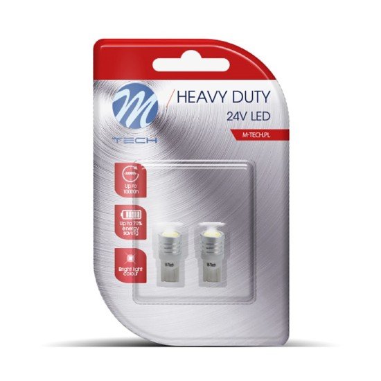 T10 W5W 24V W1,2x9,5d LED 1xHP ΛΕΥΚΟ ΔΙΑΘΛΑΣΗ (ΚΑΡΦΩΤΟ ΑΚΑΛΥΚΟ) BLISTER 2ΤΕΜ. M-TECH-M-Tech-LB915W/MT T10 W5W 24V W1,2x9,5d LED 1xHP ΛΕΥΚΟ ΔΙΑΘΛΑΣΗ (ΚΑΡΦΩΤΟ ΑΚΑΛΥΚΟ) BLISTER 2ΤΕΜ. M-TECH-M-Tech-LB915W/MT
