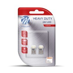 T10 W5W 24V W1,2x9,5d LED 4xSMD3528 ΛΕΥΚΟ ΔΙΑΘΛΑΣΗ (ΚΑΡΦΩΤΟ ΑΚΑΛΥΚΟ) HEAVY DUTY BLISTER 2ΤΕΜ. M-TECH-M-Tech-LB917W/MT T10 W5W 24V W1,2x9,5d LED 4xSMD3528 ΛΕΥΚΟ ΔΙΑΘΛΑΣΗ (ΚΑΡΦΩΤΟ ΑΚΑΛΥΚΟ) HEAVY DUTY BLISTER 2ΤΕΜ. M-TECH-M-Tech-LB917W/MT