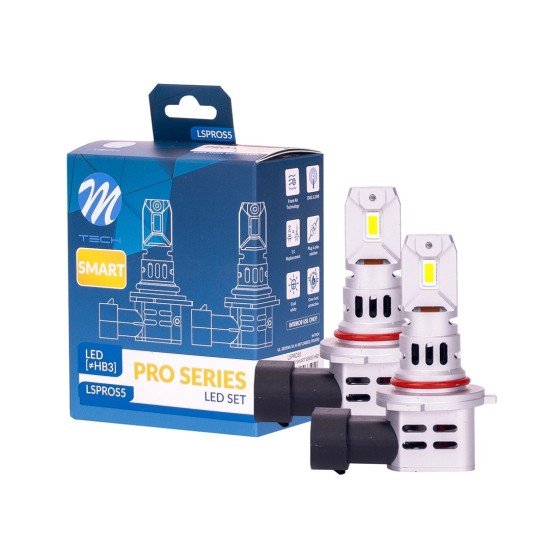 ΛΑΜΠΕΣ HΒ3 12V 2x 21W max6.000K 4600lm PRO SMART SERIES LED  M-TECH - 2 τεμ.-M-Tech-LSPROS5/MT ΛΑΜΠΕΣ HΒ3 12V 2x 21W max6.000K 4600lm PRO SMART SERIES LED  M-TECH - 2 τεμ.-M-Tech-LSPROS5/MT
