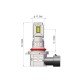 ΛΑΜΠEΣ LED HIR2 12V 6.000K 4.600lm LED CANBUS CSP3570 PRO SMART SERIES  M-TECH - 2 ΤΕΜ.-M-Tech-LSPROSHIR2/MT ΛΑΜΠEΣ LED HIR2 12V 6.000K 4.600lm LED CANBUS CSP3570 PRO SMART SERIES  M-TECH - 2 ΤΕΜ.-M-Tech-LSPROSHIR2/MT