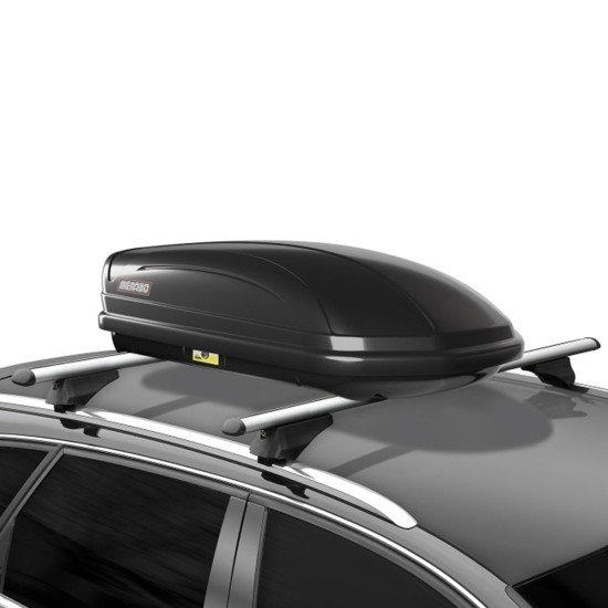 Menabo - Μπαγκαζιέρα Οροφής Mania 320 Black σε Μαύρο Χρώμα με Γυαλιστερή Υφή - 1 τεμ. (3610/MB)-Menabo-3610/MB Menabo - Μπαγκαζιέρα Οροφής Mania 320 Black σε Μαύρο Χρώμα με Γυαλιστερή Υφή - 1 τεμ. (3610/MB)-Menabo-3610/MB