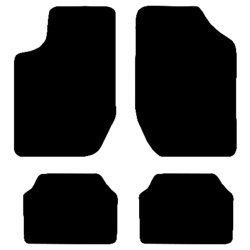 Race Axion - Πατάκια Για Επιβατικά Αυτοκίνητα τύπου Type F υλικό Μοκέτα χρώμα Black - 4 τεμ. (MAT.F7006-RX)-Race Axion-MAT.F7006-RX