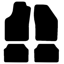 Race Axion - Πατάκια Για Επιβατικά Αυτοκίνητα τύπου Type G υλικό Μοκέτα χρώμα Black - 4 τεμ. (MAT.G7007-RX)-Race Axion-MAT.G7007-RX