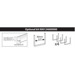 ΚΙΤ ΤΟΠΟΘΕΤΗΣΗΣ ΜΠΑΓΚΑΖΙΕΡΑΣ "U" 80MM MENABO-MENABO-12460/MB ΚΙΤ ΤΟΠΟΘΕΤΗΣΗΣ ΜΠΑΓΚΑΖΙΕΡΑΣ "U" 80MM MENABO-MENABO-12460/MB