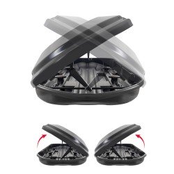 ΜΠΑΓΚΑΖΙΕΡΑ ΟΡΟΦΗΣ DIAMOND 500 DUO BLACK (ΜΑΥΡΗ/ΓΥΑΛΙΣΤΕΡΗ) MENABO-Menabo-8140/MB ΜΠΑΓΚΑΖΙΕΡΑ ΟΡΟΦΗΣ DIAMOND 500 DUO BLACK (ΜΑΥΡΗ/ΓΥΑΛΙΣΤΕΡΗ) MENABO-Menabo-8140/MB