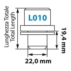 Μπουλόνια Ασφαλείας 14x1,50 19,44/42,6mm (22) ίσια με ροδέλα L010-Lampa-L.MG21157SU Μπουλόνια Ασφαλείας 14x1,50 19,44/42,6mm (22) ίσια με ροδέλα L010-Lampa-L.MG21157SU