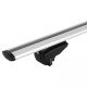 MENABO ΜΠΑΡΕΣ ΟΡΟΦΗΣ ΑΛΟΥΜΙΝΙΟΥ LINCE XL SILVER 135 cm ΣΕ ΑΣΗΜΙ ΧΡΩΜΑ ΓΙΑ Audi A4 (B8/8K) Avant 5 doors 2007>2015 ΜΕ FLUSH RAILS - 2 ΤΕΜ (8880/MB)-MENABO-MP.8880/MB-5