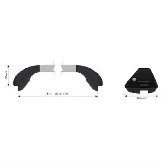 Τηλεσκοπικές Μπάρες Αλουμινίου SNAP-ALU (S) 80-111cm 2ΤΕΜ.-Nordrive-N15015 Τηλεσκοπικές Μπάρες Αλουμινίου SNAP-ALU (S) 80-111cm 2ΤΕΜ.-Nordrive-N15015