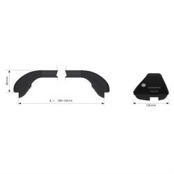 Τηλεσκοπικές Μπάρες Μαύρες SNAP-STEEL (L) 100-136cm 2τεμ.-Nordrive-N15016 Τηλεσκοπικές Μπάρες Μαύρες SNAP-STEEL (L) 100-136cm 2τεμ.-Nordrive-N15016