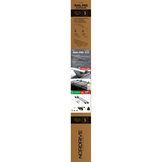 ΜΠΑΡΕΣ ΟΡΟΦΗΣ ΓΙΑ S/W RAIL-TOP ΑΛΟΥΜΙΝΙΟΥ 108cm ΜΕ ΚΛΕΙΔΙ 2τεμ.-Nordrive-N15034 ΜΠΑΡΕΣ ΟΡΟΦΗΣ ΓΙΑ S/W RAIL-TOP ΑΛΟΥΜΙΝΙΟΥ 108cm ΜΕ ΚΛΕΙΔΙ 2τεμ.-Nordrive-N15034