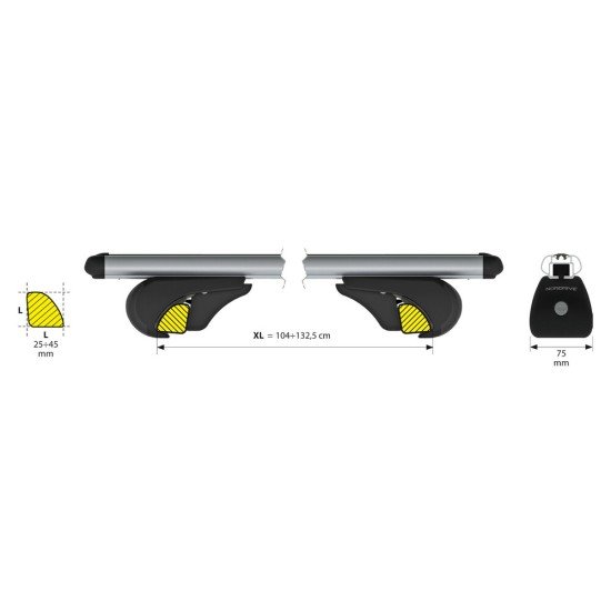 ΜΠΑΡΕΣ ΟΡΟΦΗΣ ΓΙΑ S/W RAIL-TOP ΑΛΟΥΜΙΝΙΟΥ 140cm ΜΕ ΚΛΕΙΔΙ 2τεμ.-Nordrive-N15037 ΜΠΑΡΕΣ ΟΡΟΦΗΣ ΓΙΑ S/W RAIL-TOP ΑΛΟΥΜΙΝΙΟΥ 140cm ΜΕ ΚΛΕΙΔΙ 2τεμ.-Nordrive-N15037