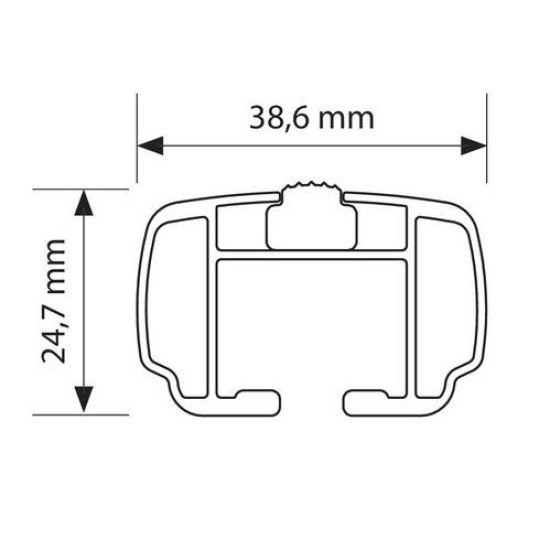 ΜΠΑΡΕΣ ΟΡΟΦΗΣ YURO (M) 120cm ΑΛΟΥΜΙΝΙΟΥ 2ΤΕΜ. ΜΕ ΚΛΕΙΔΑΡΙΕΣ ΓΙΑ ΟΧΗΜΑΤΑ ΜΕ STANDARD RAILING-Nordrive-N15045 ΜΠΑΡΕΣ ΟΡΟΦΗΣ YURO (M) 120cm ΑΛΟΥΜΙΝΙΟΥ 2ΤΕΜ. ΜΕ ΚΛΕΙΔΑΡΙΕΣ ΓΙΑ ΟΧΗΜΑΤΑ ΜΕ STANDARD RAILING-Nordrive-N15045