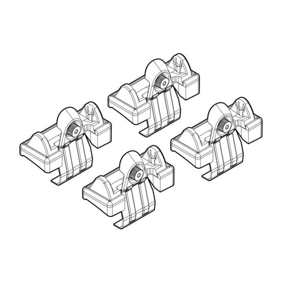 ΑΚΡΑ ΓΙΑ ΜΠΑΡΕΣ NORDRIVE ΓΙΑ TOYOTA COROLLA VERSO 01/02-03/04 KIT-Nordrive-N21009