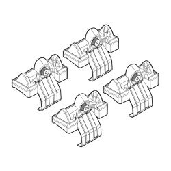 ΑΚΡΑ ΓΙΑ ΜΠΑΡΕΣ NORDRIVE ΓΙΑ HONDA JAZZ 01/02-09/08 KIT-Nordrive-N21021 ΑΚΡΑ ΓΙΑ ΜΠΑΡΕΣ NORDRIVE ΓΙΑ HONDA JAZZ 01/02-09/08 KIT-Nordrive-N21021