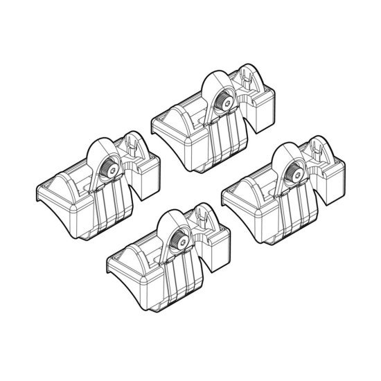 ΑΚΡΑ ΓΙΑ ΜΠΑΡΕΣ NORDRIVE ΓΙΑ VW POLO 3D/5D 11/01-08/09 KIT-Nordrive-N21024 ΑΚΡΑ ΓΙΑ ΜΠΑΡΕΣ NORDRIVE ΓΙΑ VW POLO 3D/5D 11/01-08/09 KIT-Nordrive-N21024
