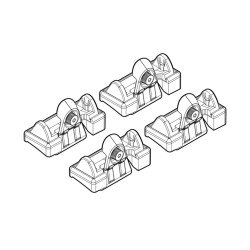 ΑΚΡΑ ΓΙΑ ΜΠΑΡΕΣ NORDRIVE ΓΙΑ MAZDA 2 05/03-09/07 KIT-Nordrive-N21051 ΑΚΡΑ ΓΙΑ ΜΠΑΡΕΣ NORDRIVE ΓΙΑ MAZDA 2 05/03-09/07 KIT-Nordrive-N21051