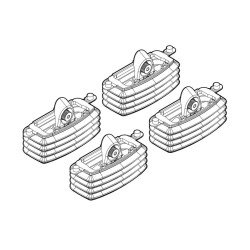 ΑΚΡΑ ΓΙΑ ΜΠΑΡΕΣ NORDRIVE ΓΙΑ FIAT CROMA 05/05-04/11 KIT-Nordrive-N21053