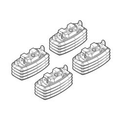 ΑΚΡΑ ΓΙΑ ΜΠΑΡΕΣ NORDRIVE ΓΙΑ BMW ΣΕΙΡΑ 3 E46 3D/5D/COUPE 01/07+ KIT-Nordrive-N21059